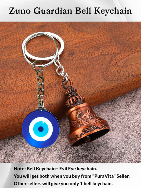Zuno Guardian bell key chain for Bike Car Key Chain Price in India