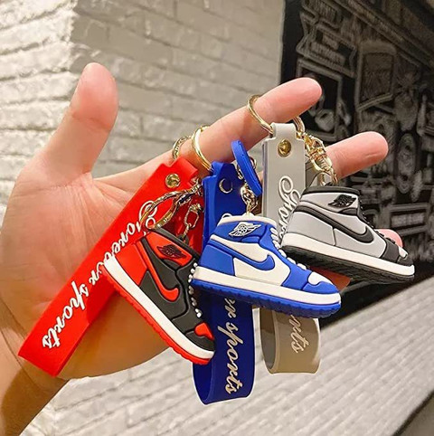 Nike Air Jordan Keychain Red Shoe Keychain Gtrp New Trending