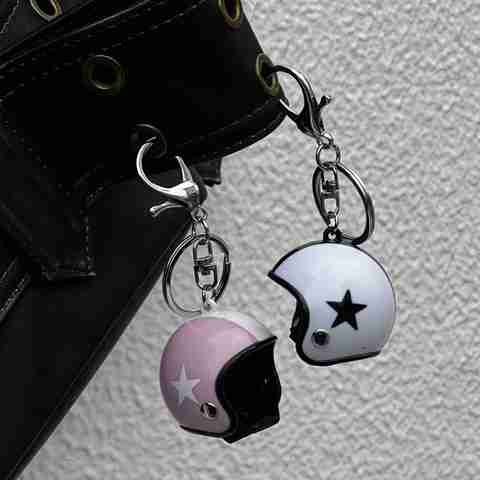 Cooked To Craft Helmet Keychain (Any Color) - Image 4