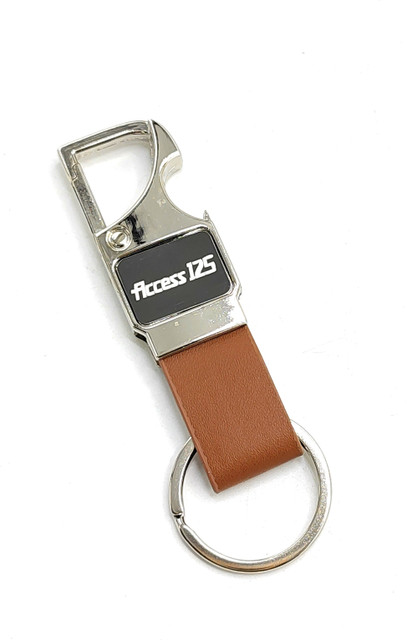 Jdp Novelty Premium Metal Leather Opner Keychain for S-u-z-u-k-i