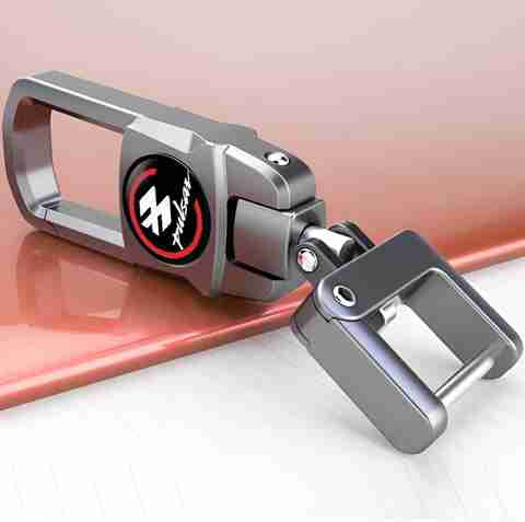 NIVIZEN Heavy Duty Metal Bike keychain Suitable For Baj-aj Pulsar