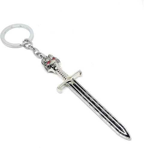 mik M I K Valerian Steel Sword John Snow Longclaw Key Chain
