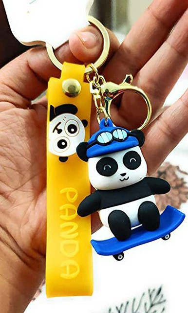 gtrp Panda Keyring for Girls and Boys Cute Keychain for Kids