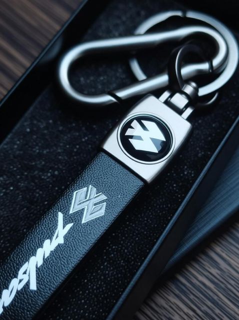 JNV Leather Keychain Compatible With Bikes | | Of 1 Key Chain