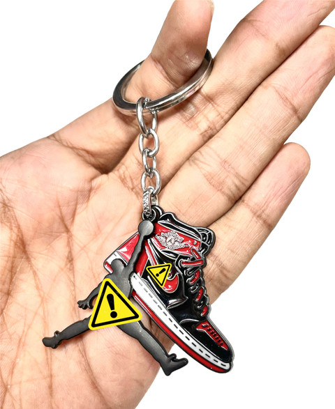 jordan 1 bred keychain