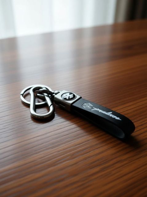 JNV Leather Keychain Compatible With Bikes | | Of 1 Key Chain
