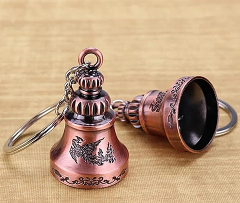 KOGENT ENTERPRISES Guardian Bell For Bike Keychain Good Luck Charm for Bike  Car Key Chain Key Chain Key Chain