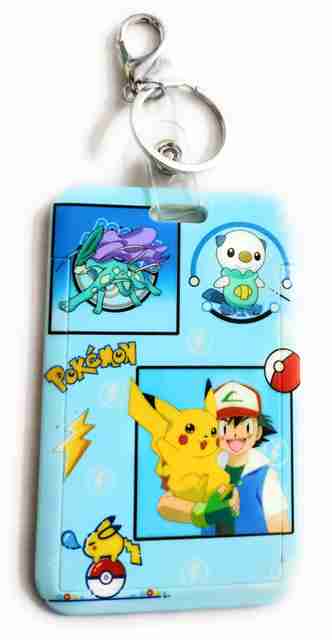 WHITE POPCORN Character Pokemon Id Card Holder Keyring Key Chain Price in  India - Buy WHITE POPCORN Character Pokemon Id Card Holder Keyring Key Chain  online at Flipkart.com