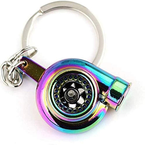 Sombrio Turbo Charge Car Tuning Colourful Effect Keyring Pendant