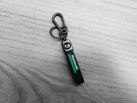 小物 Rare lime green signature photo keychai JNV Leather Keychain