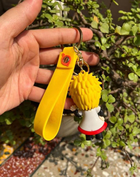 HappierYou Naruto Anime Minato Namikaze Character Keychain with