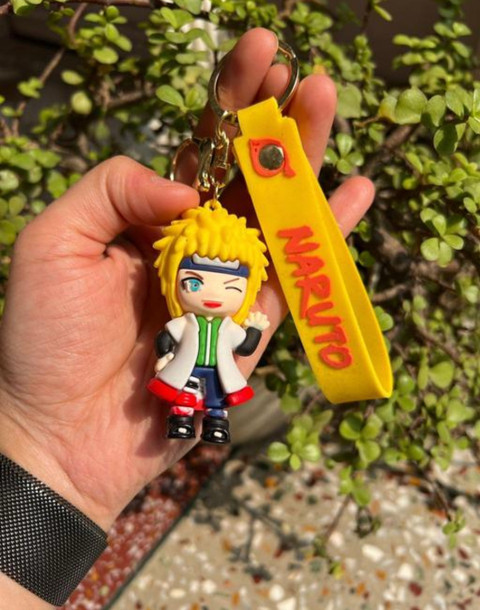サプライ・アクセサリ・グッズ minato HappierYou Naruto Anime Minato Namikaze Character Keychain with
