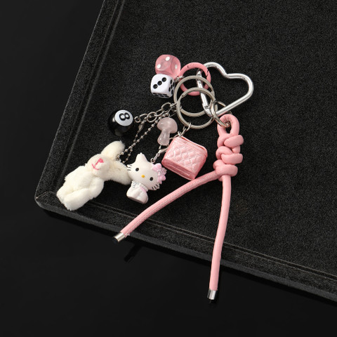 Salty Hello Kitty Mini Vanity Bag Charm & Accessories Key Chain