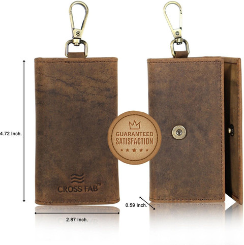 CROSS FAB APGOI-KH-226 Leather Key Holder Price in India - Buy