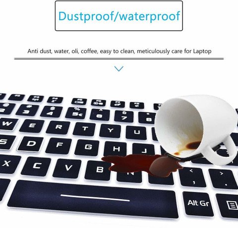 Saco Keyboard Cover for Dell Inspiron 13 14 5000 7000 5310 5410