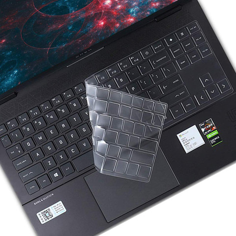 Saco Protector Skin(Dust Cover) Keyboard Cover for HP Omen 15-ek/15-en  Series Laptop Keyboard Skin