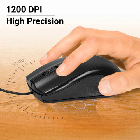 ZEBRONICS Zeb-Judwaa 750 Combo Wired USB Standard Desktop Keyboard