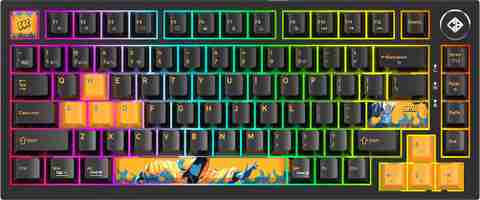 Cosmic Byte Phantom TKL Wireless Tri Mode Mechanical Keyboard Black ...