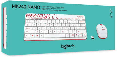 Logitech MK240 Wireless Keyboard and Mouse Combo
