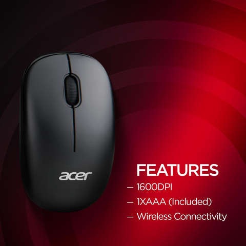 マウスセット Acer Keyboard & Mouse Combo with Palm Rest Bluetooth, Wireless