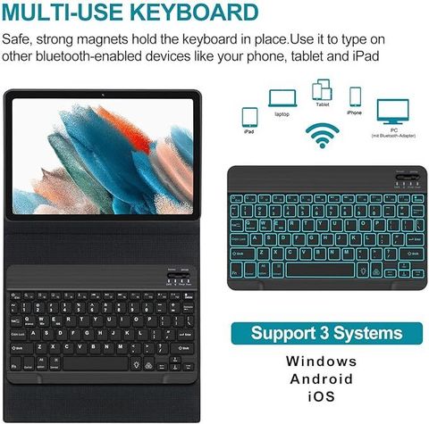 Frontpoint Tablet Keypad Proelite Redmi Pad Pro 12.1 inch, Magnetic Detachable keyboard with 7 ...
