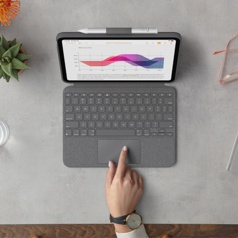 Logitech Combo Touch for iPad (10th gen) Smart Connector Handheld