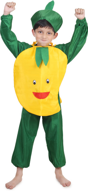 Costume For Kids Fruits Vegetables Fancy Dress Kids Red Chilli