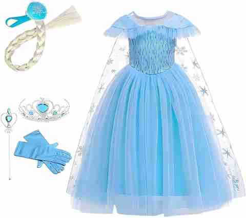 Macare Frozen Princess Elsa Kids Costume Wear Price in India Buy