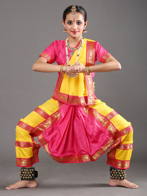 The Dance Bible Bharatanatyam Dance Kids Costume Wear Price in