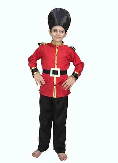 KAKU FANCY DRESSES British Guard Costume For Boys, Independence