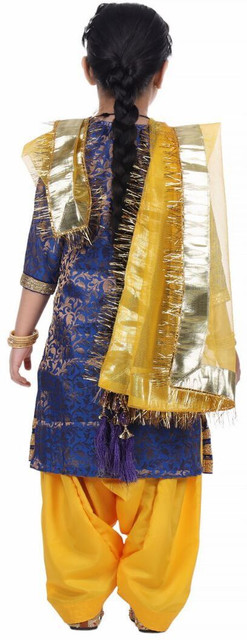 ITSMYCOSTUME Punjabi Suit for Gidda, Bhangra Costume for girls