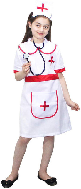 few lines on nurse for fancy dress competition Community Helpers// "NURSE"// Fancy dress  competition//