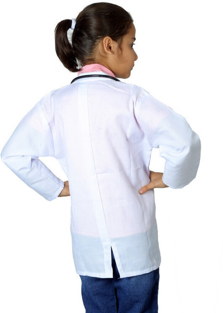 ECOM FASHION WORLD Nurse Kids Costume Dress/Coat With Accessories