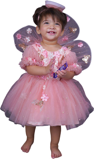 open lace back dress Veronica Baby Doll Dress-Fuchsia Medium