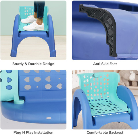 R for Rabbit Jelly Bean 3-in-1 Baby Study Shampoo Kid Seating