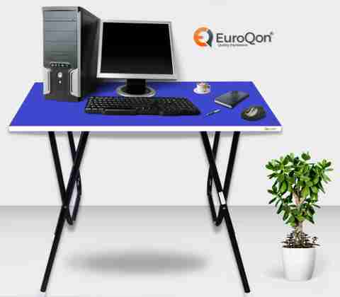 EuroQon Workstation Foldable Engineered Wood Computer Desk Price