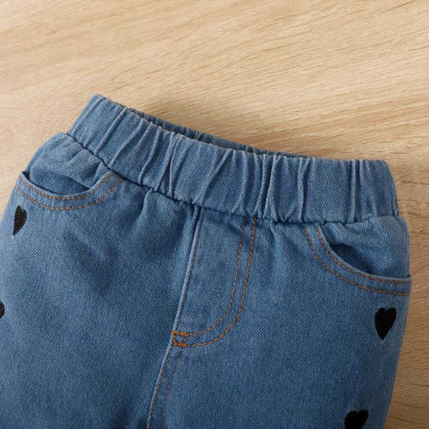 As You Like It Baby Girls Party(Festive) Jeans Top Price in India