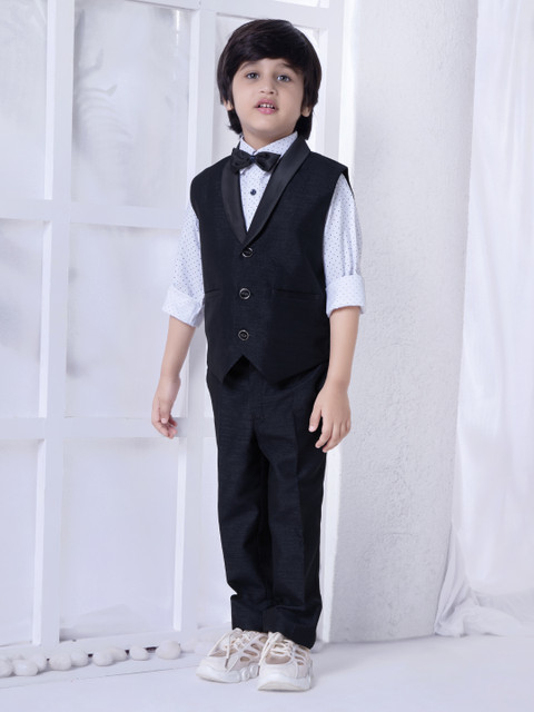 Bow Tie Boy Party Dress Online Shopping Buy Maroon White Sets For