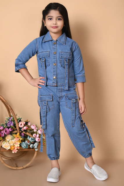 Latest Dresses Girls Party(Festive) Jacket Jeans