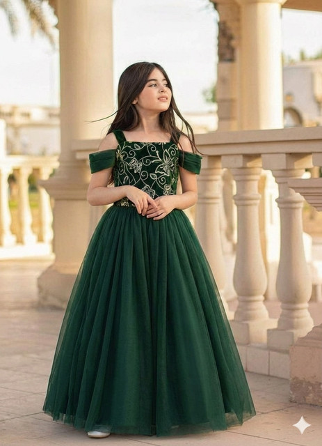 kidzy dresses Girls Maxi/Full Length Festive/Wedding Dress Price in India -  Buy kidzy dresses Girls Maxi/Full Length Festive/Wedding Dress online at  Flipkart.com