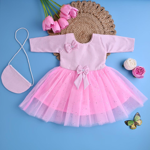 sachin and babi light blue dress Baby Dresses