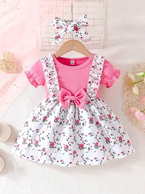 shopivatestore Baby Girls Midi/Knee Length Casual Dress