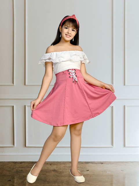 Casual 11 Years Girl Dress BELWELL Girls Above Knee Casual Dress