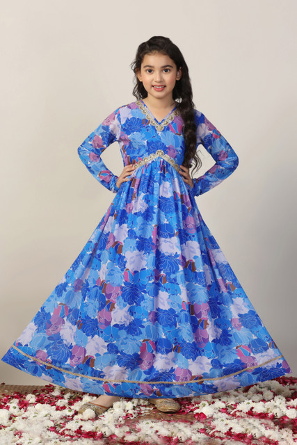Fashion Dream Girls Maxi/Full Length Festive/Wedding Dress Price in India -  Buy Fashion Dream Girls Maxi/Full Length Festive/Wedding Dress online at  Flipkart.com