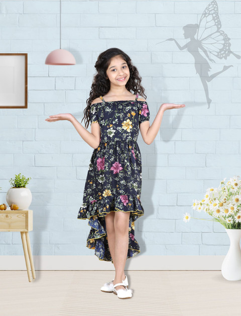 sachin and babi light blue dress Long Cotton Maxi Dress Flared Summer Floral Dress Cocktail Party Dresses  Size M,L,XL,XXL at  550/piece | Dresses in Jaipur