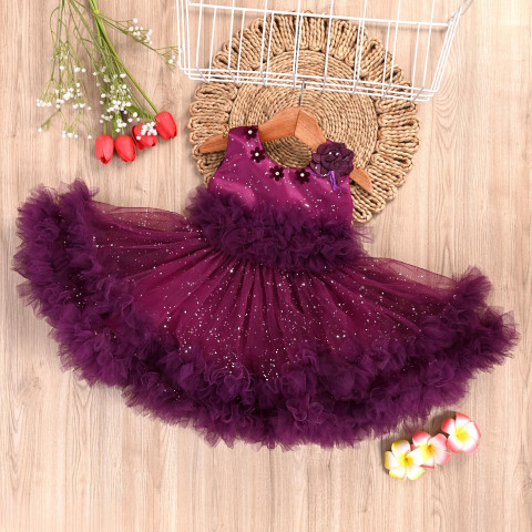 LaskarGarments Baby Girls Midi/Knee Length Party Dress