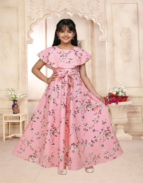 Birthday Dresses Long Dresses For Girls With Price Aarya Designer Girls Maxi/Full Length Party Dress