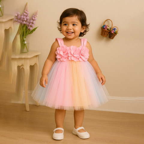baby girl dresses 6-9 months Made in Italy! Michelina Bimbi Girls' Couture Gold Shimmer Dress and B –  Sara's Children's Boutique main image 1
