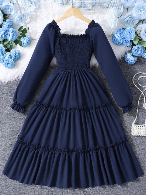 blue floral dresses The Carmen Dress in Provencal Blue Floral 0 / Provencal Blue Floral