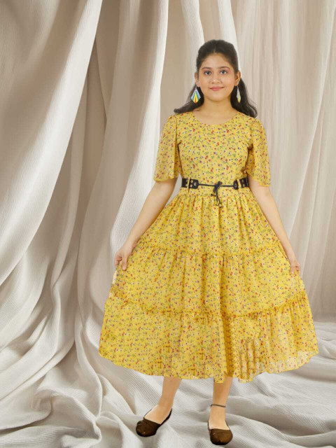 MODERN CLOTHSTORES Girls Calf Length Festive/Wedding Dress